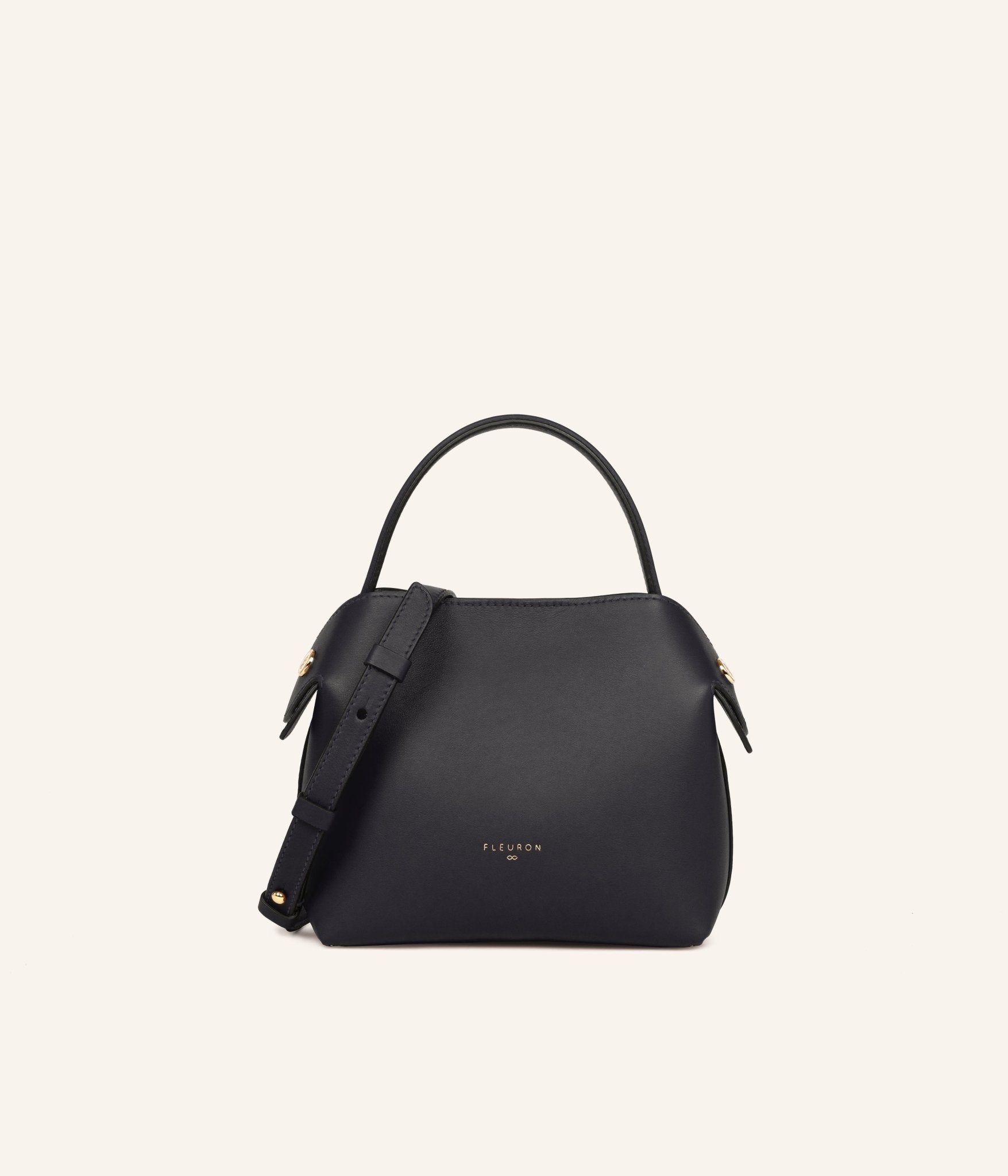 Mini Rokaer Mini Swann • Noir Lisse – Fleuron Paris